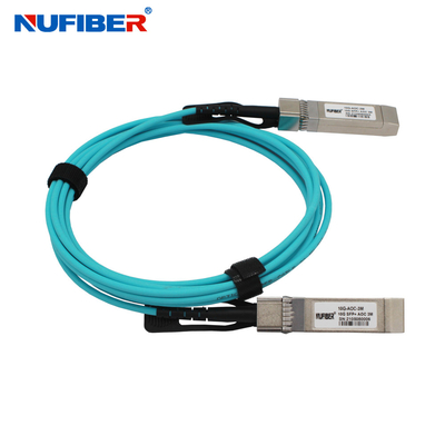 Cisco compatível com cabo de fibra 10G SFP+ a SFP+ cabo óptico ativo OM3 1m/3m/5m