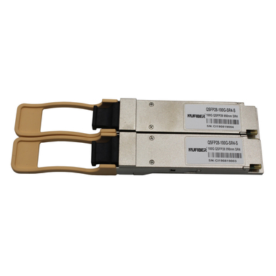 Transceptor ótico QSFP28-100G-LR-S Pluggable quente de MTP MPO 100G QSFP28