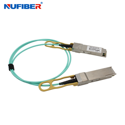 QSFP 40G AOC cabografam a fibra Jumper Cable 3m 5m 7m Cisco 20m compatível
