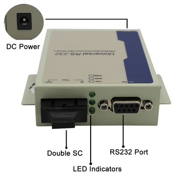 SC simples RS232 da manutenção programada 1310nm 1550nm 20KM ao conversor da fibra