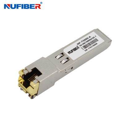 transceptor de SFP Gigabit Ethernet do cobre 1.25G de 10/100/1000M