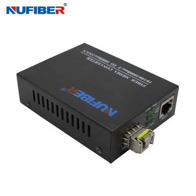 conversor dos meios de 10/100/1000M Gigabit Ethernet UTP SFP