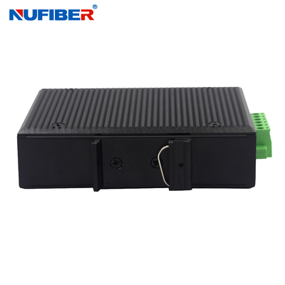 A categoria industrial SFP comuta o conversor 8 24V industrial portuário de Gigabit Ethernet