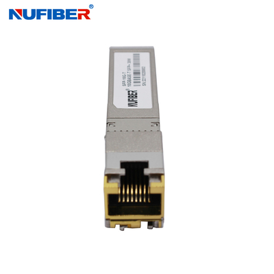 módulo de UTP dos ethernet do cobre 10Gbps do módulo 30m de SFP RJ45 do cobre 10G