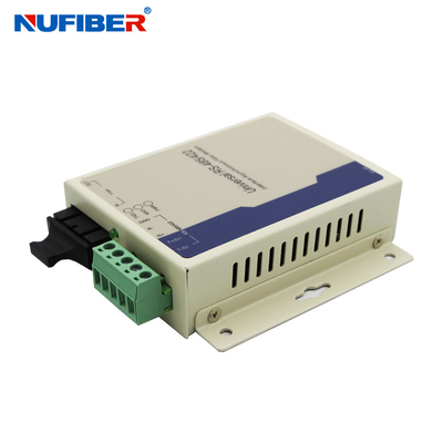 Série de RS485 RS422 ao modem frente e verso da fibra 1310nm da manutenção programada do conversor da fibra