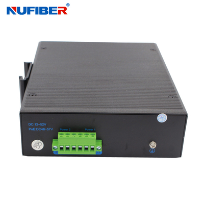 Os ethernet IP40 industriais exteriores comutam a montagem portuária do trilho do ruído 16 1000Mpbs