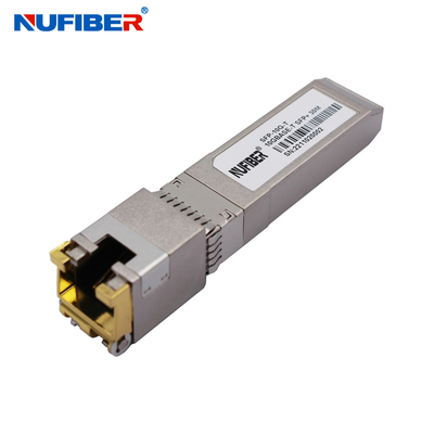 10G cobre RJ45 SFP módulo 30m 10Gbps porta UTP transceptor de cobre chipset Marvell