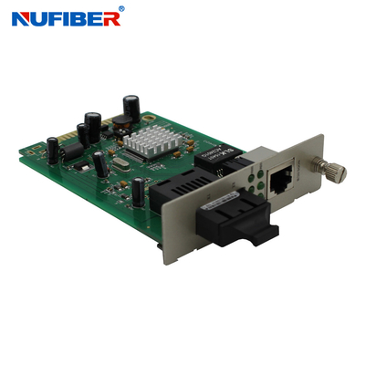 conversor TX multimodo de 10 100 meios da fibra 1000Mbps a FX com indicadores do diodo emissor de luz