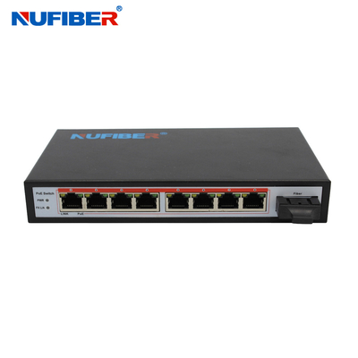Conversor dos meios da fibra do ponto de entrada da largura de banda 1.8Gbps do interruptor posto do ponto de entrada dos portos de NuFiber 9