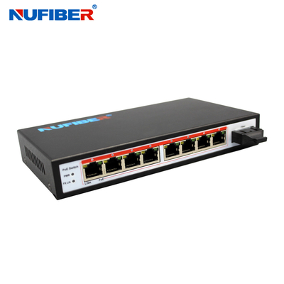 Conversor dos meios da fibra do ponto de entrada da largura de banda 1.8Gbps do interruptor posto do ponto de entrada dos portos de NuFiber 9