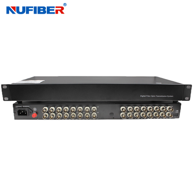 conversor video da fibra ótica de 20km, transmissor video da fibra de 32BNC 1080p