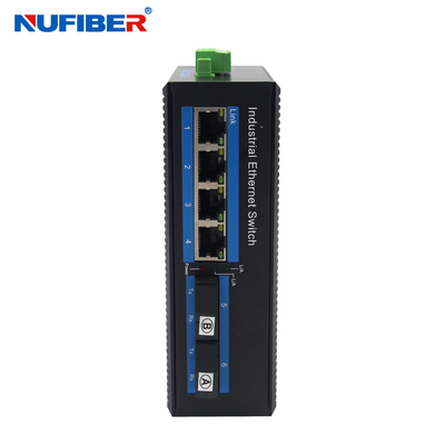 Conversor dos meios da fibra do porto do interruptor 4 da fibra dos ethernet do único modo 1310nm