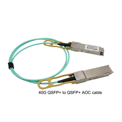 RoHS 40G Pluggable quente QSFP+ ao cabo de 4xSFP+ AOC